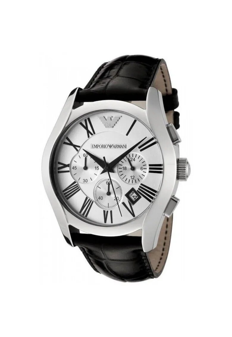 Emporio Armani Ceas Barbati - 42mm - inox - piele naturala