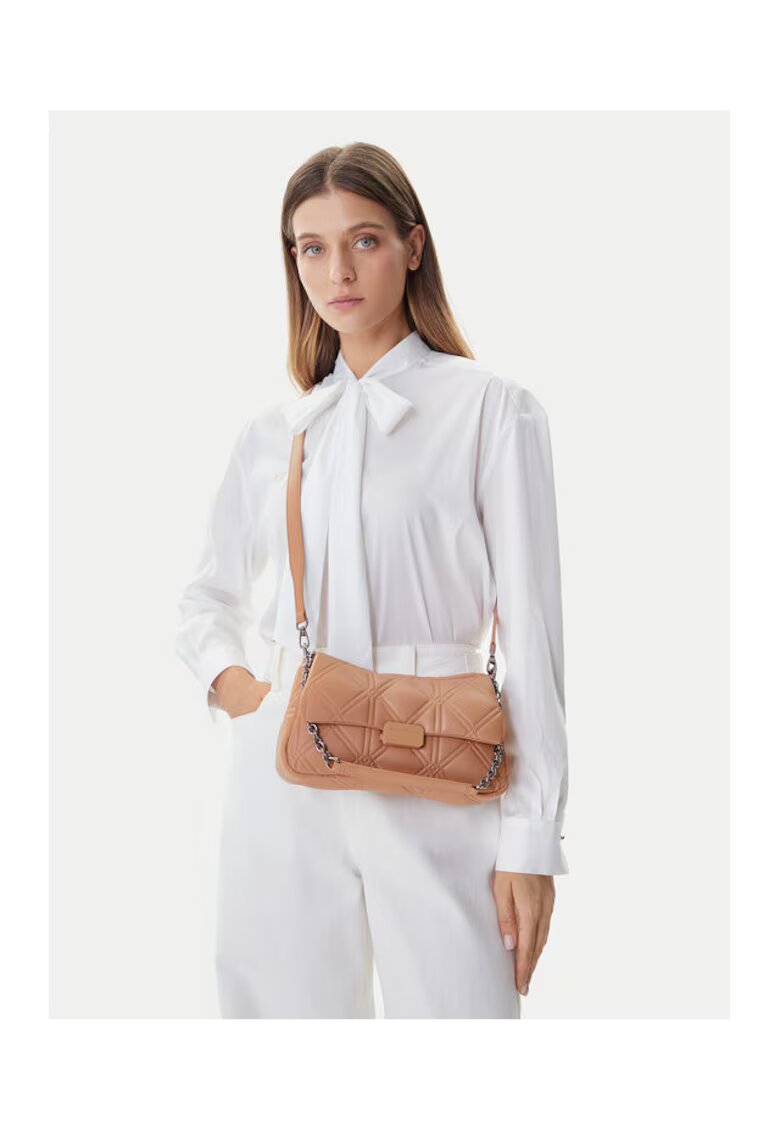 Emporio Armani Geanta dama Nocciola - ecologica - 25x30cm