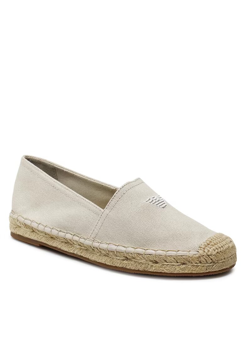 Emporio Armani Mocasini unisex - Nude - tesatura