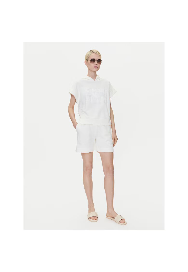 Emporio Armani Pantaloni sport dama albi