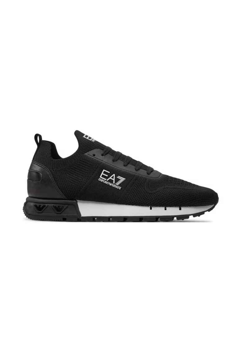 Emporio Armani Sneakers X8X171 XK373 N181 Negru - Piele naturala -