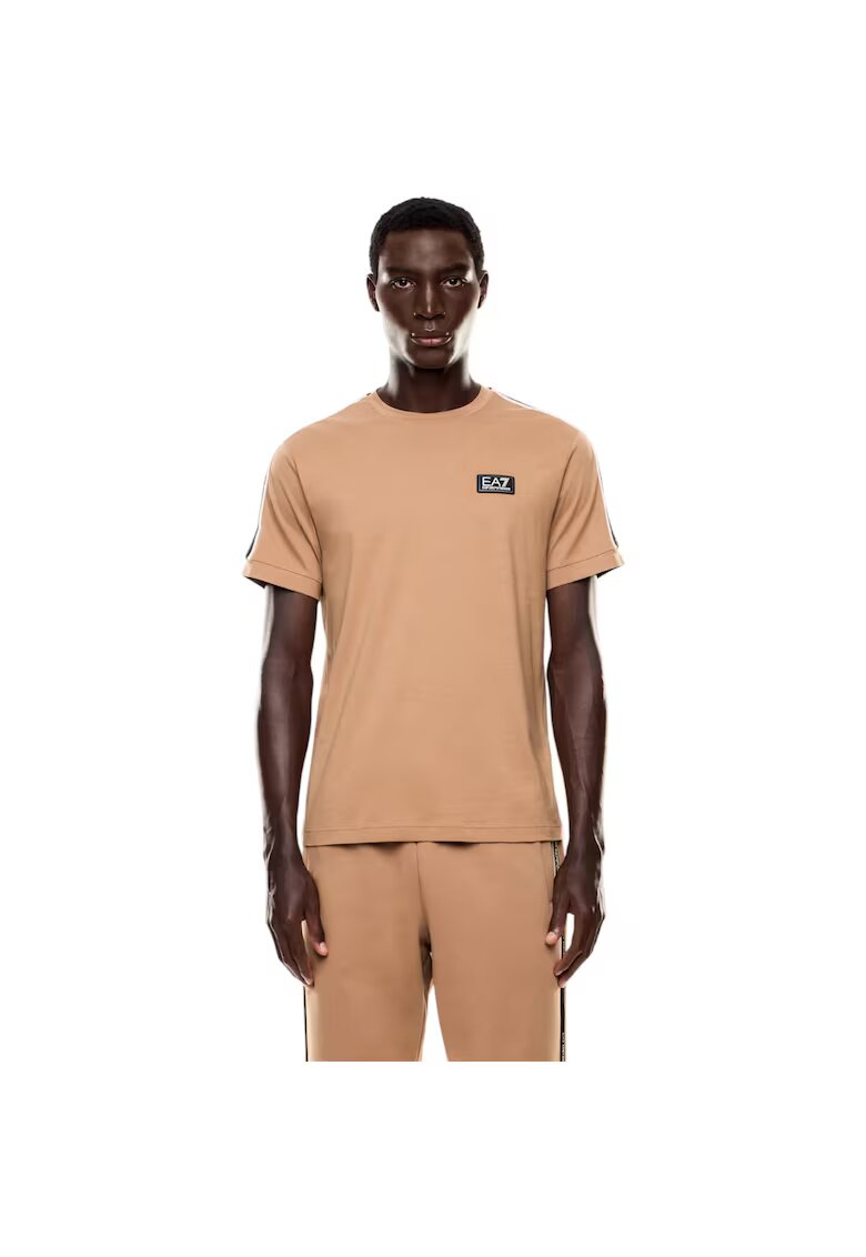 Emporio Armani Tricou EA7 Logo Series Tape 49467 - Portocaliu