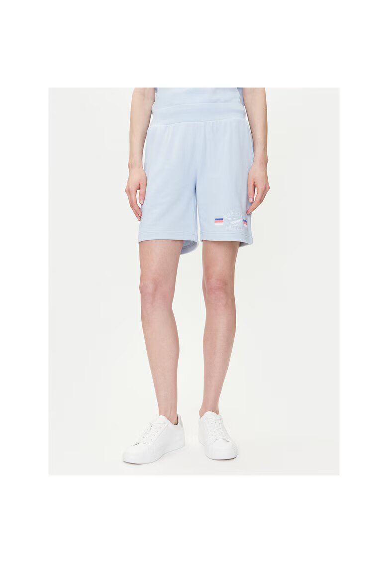 Emporio Armani Underwear Pantaloni sport dama albastru deschis