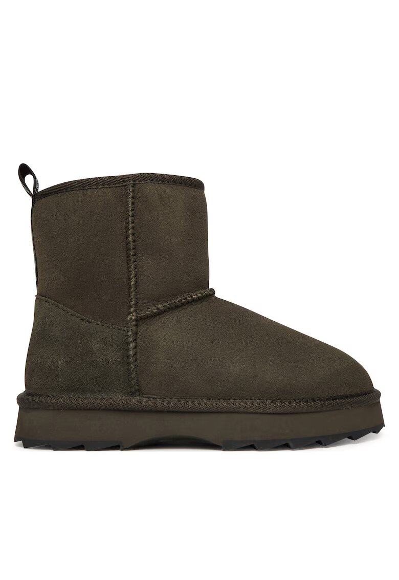 Emu Australia Ghete de zapada piele naturala - verde -