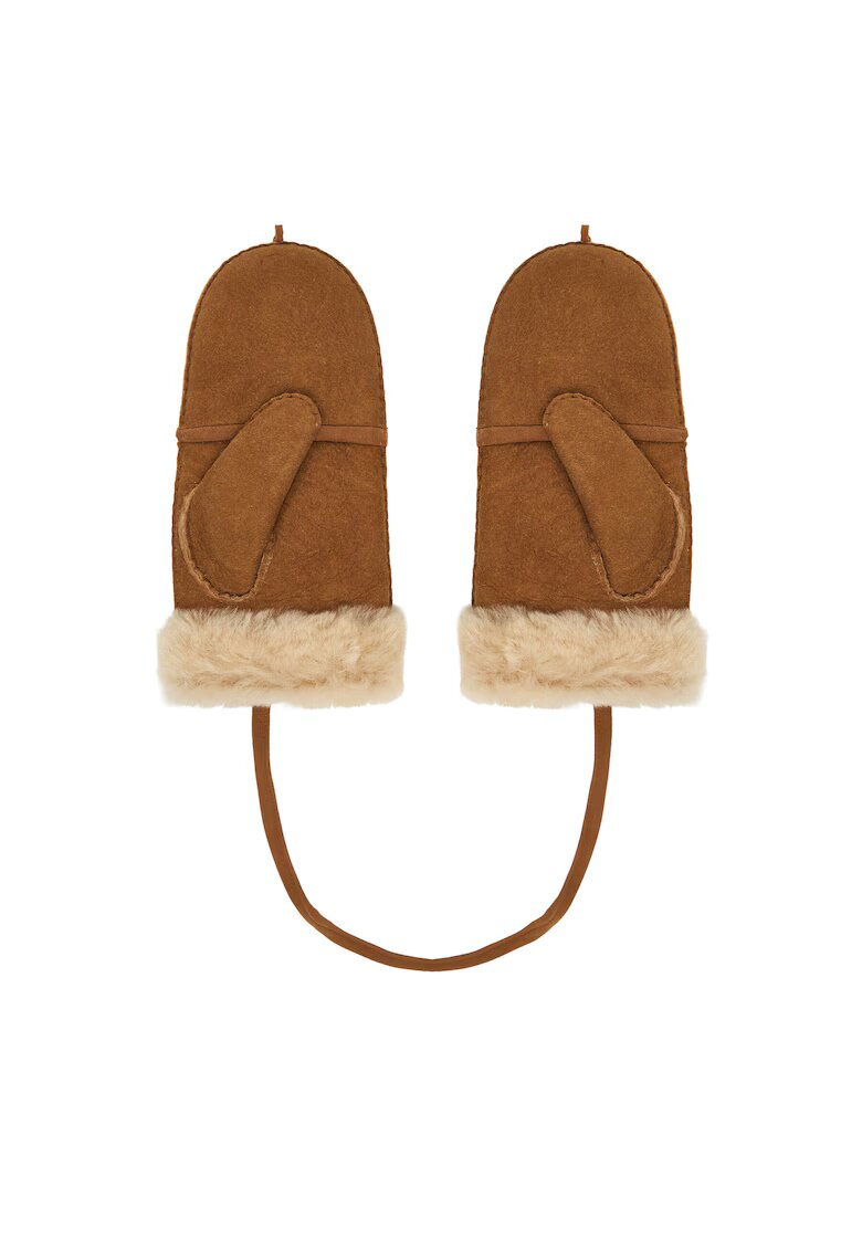 Emu Australia piele naturala Chestnut manusi dama femeie Chestnut Montana W7019 manusi dama dama