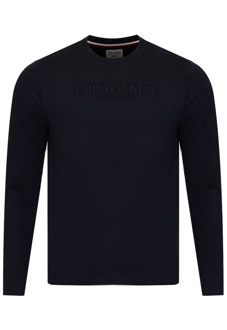 ENRICO COVERI Bluza barbati - Bumbac - Bleumarin