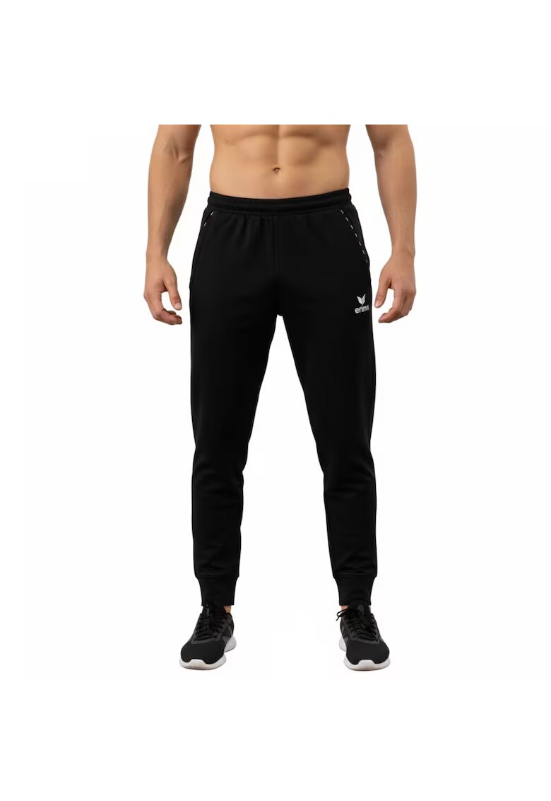 Erima Pantaloni Slim fit de fitness cu talie elastica -