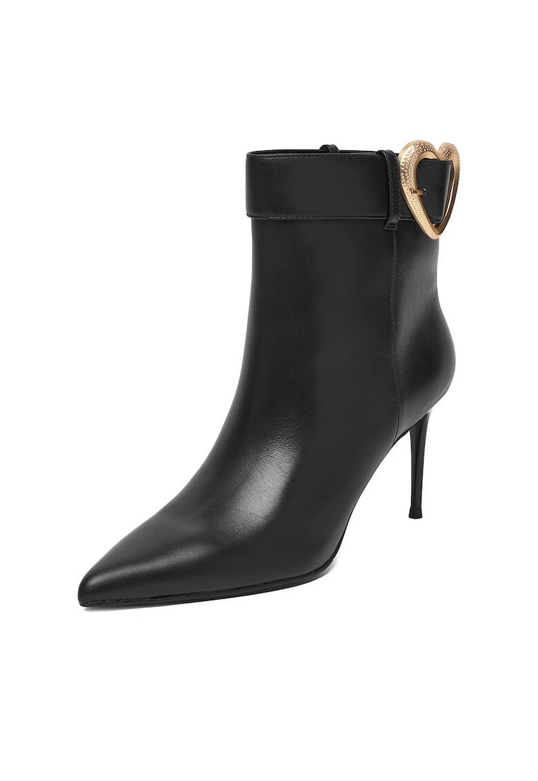 Eva Minge Botine dama - piele naturala - negru EO-GAIA-2502-105 -
