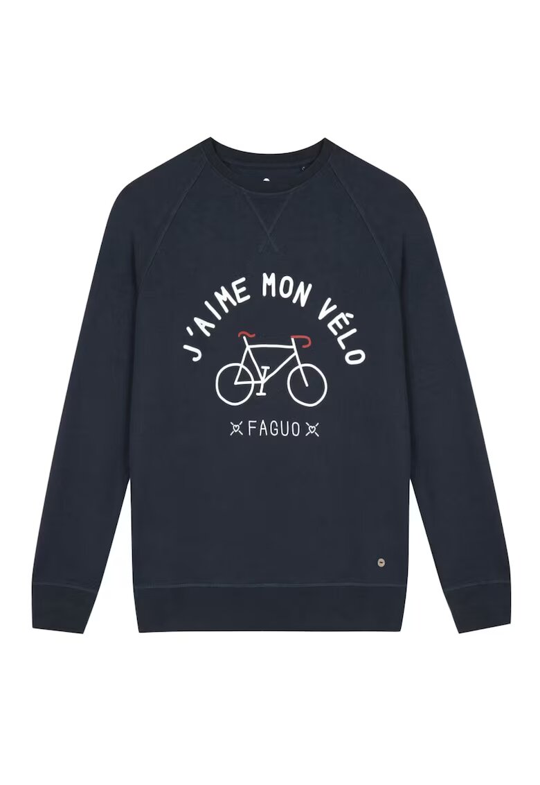 Faguo Hanorac unisex bumbac/poliester - bleumarin -