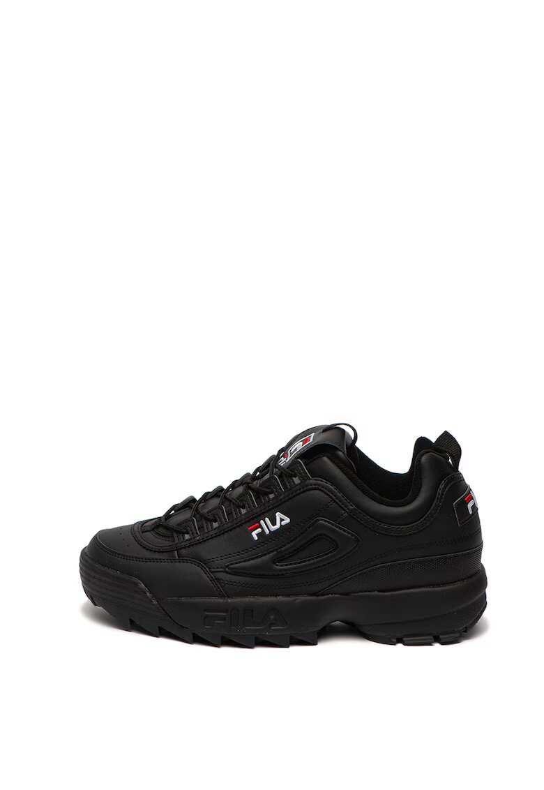 FILA Pantofi sport de piele ecologica cu talpa masiva Disruptor 1010262 - Negru