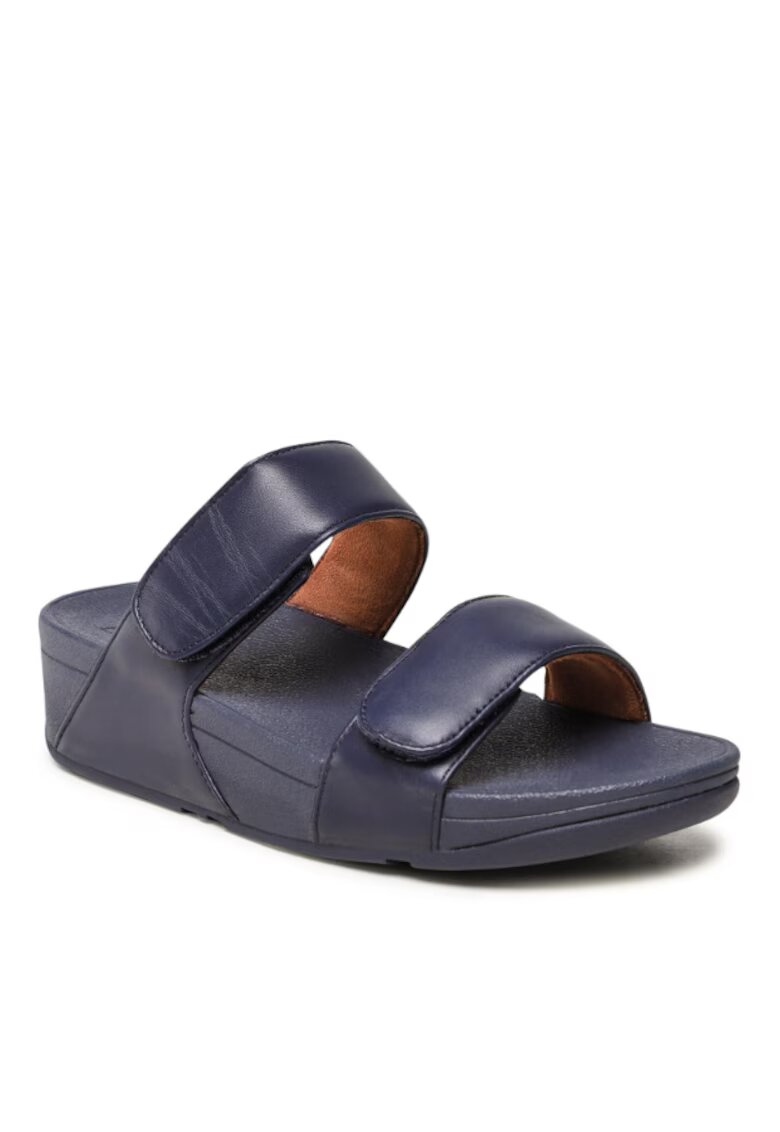 FITFLOP Sandale dama - 302571277 - Albastru - Piele naturala -