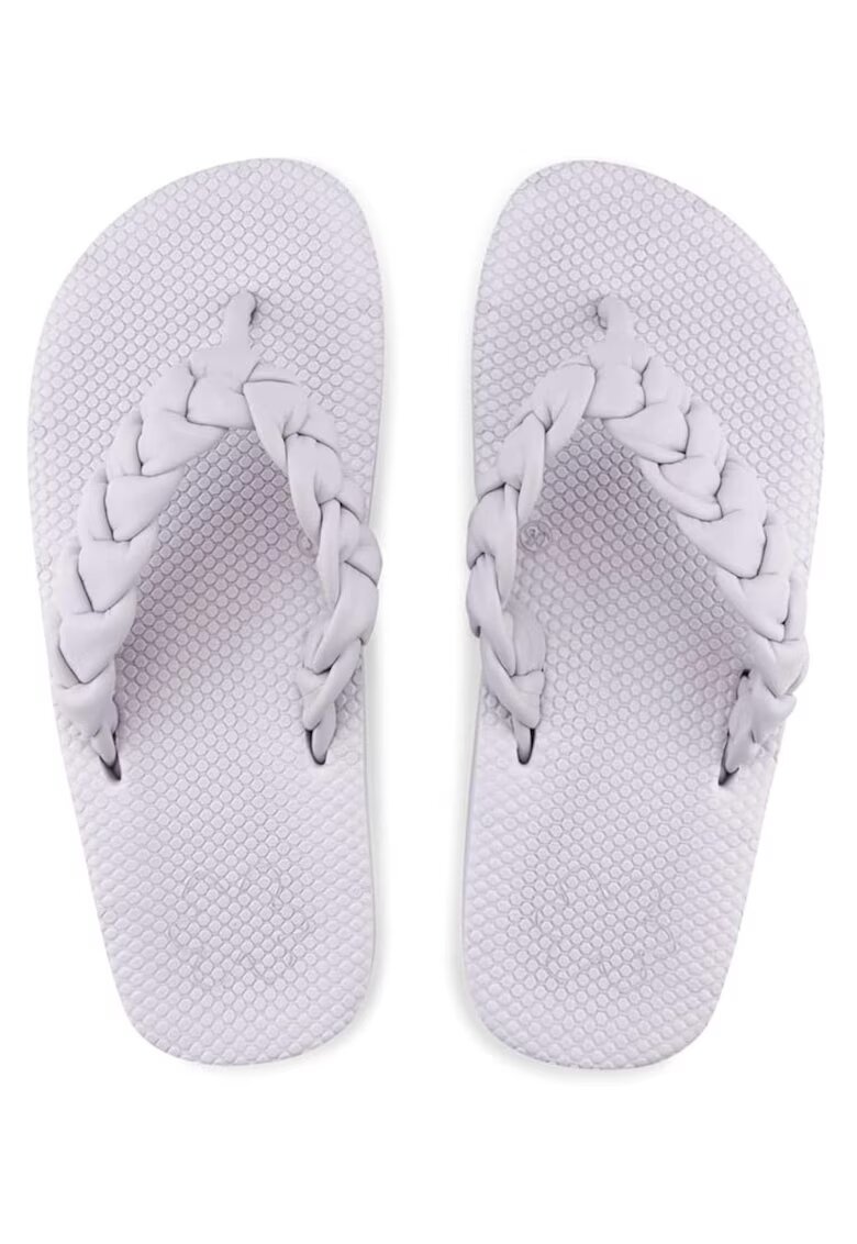 Flip Flop Slapi dama violet - material sintetic - slip-on - pentru plaja si stil de viata