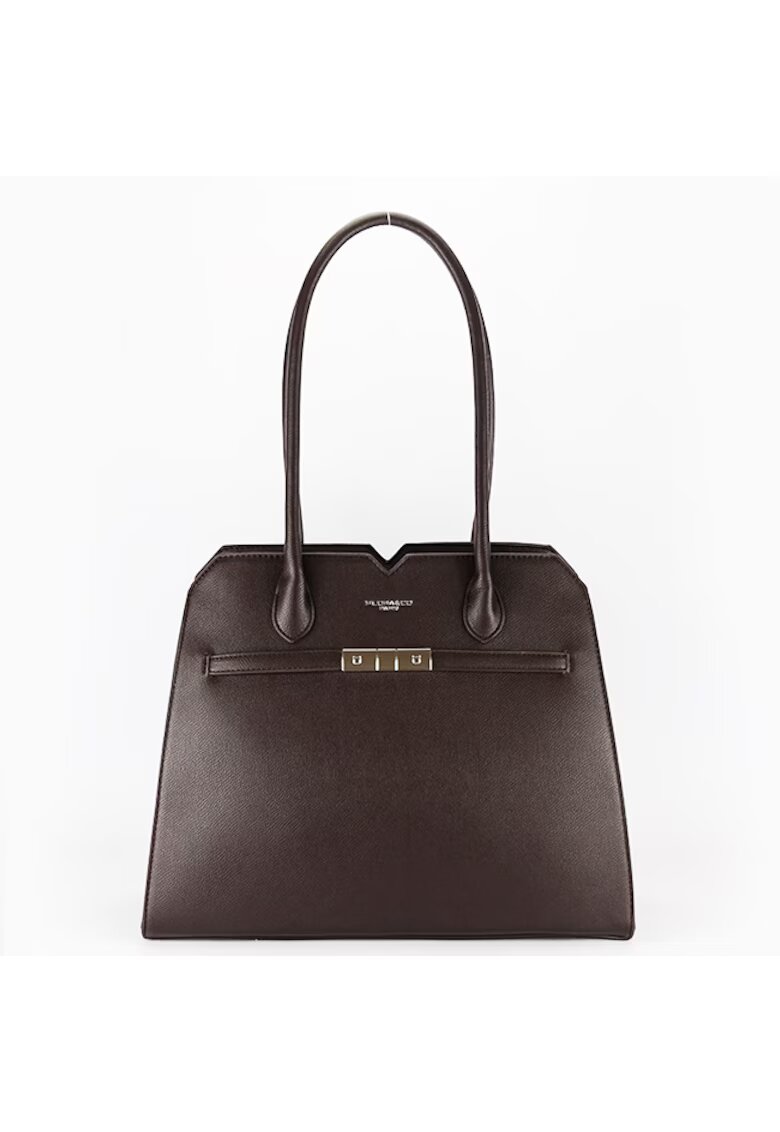 Flora&Co Paris Geanta mare - Maro inchis - 30x37x15
