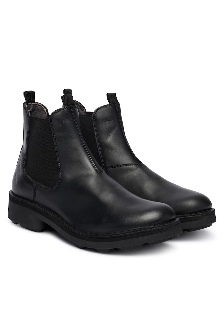 Fly London Botine dama P211127002 - Piele naturala - Negru