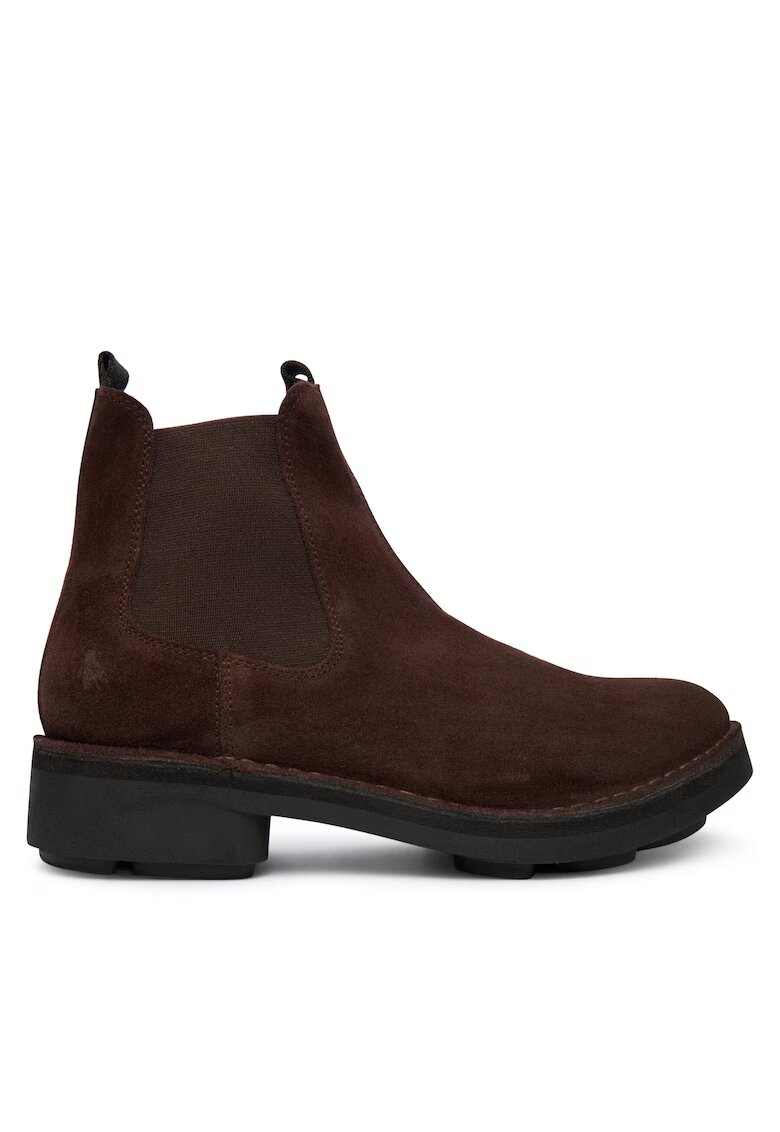 Fly London Botine dama Piele naturala - Maro - Maro