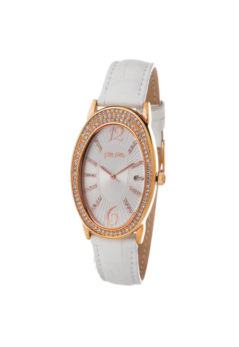 Folli Follie Ceas dama WF2B012STWA - Alb