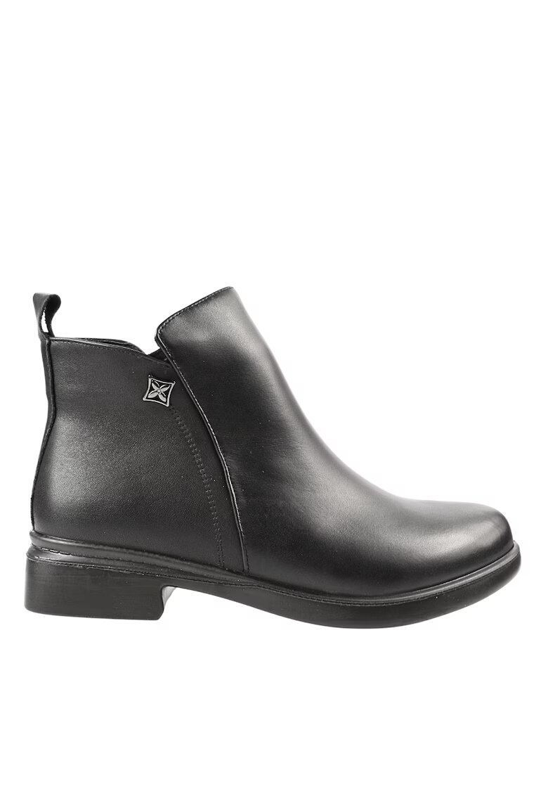 FORMAZIONE Ghete elegante - dama - 9630 negru - piele naturala - Negru