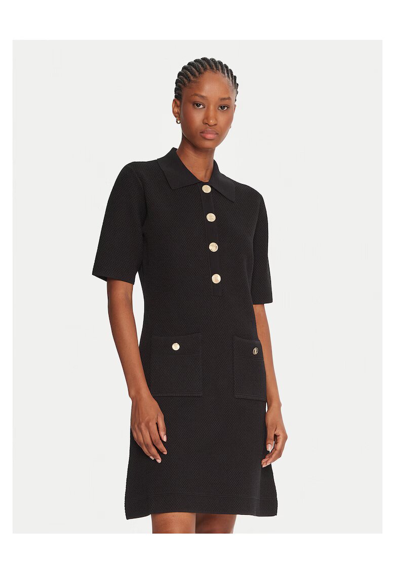Fracomina Rochie casual dama negru - fabrica usoara
