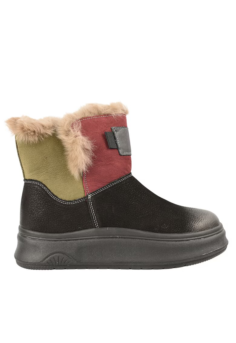 FRANCO GERARDO Ghete sport - dama - 9981 - negru - piele naturala - Negru