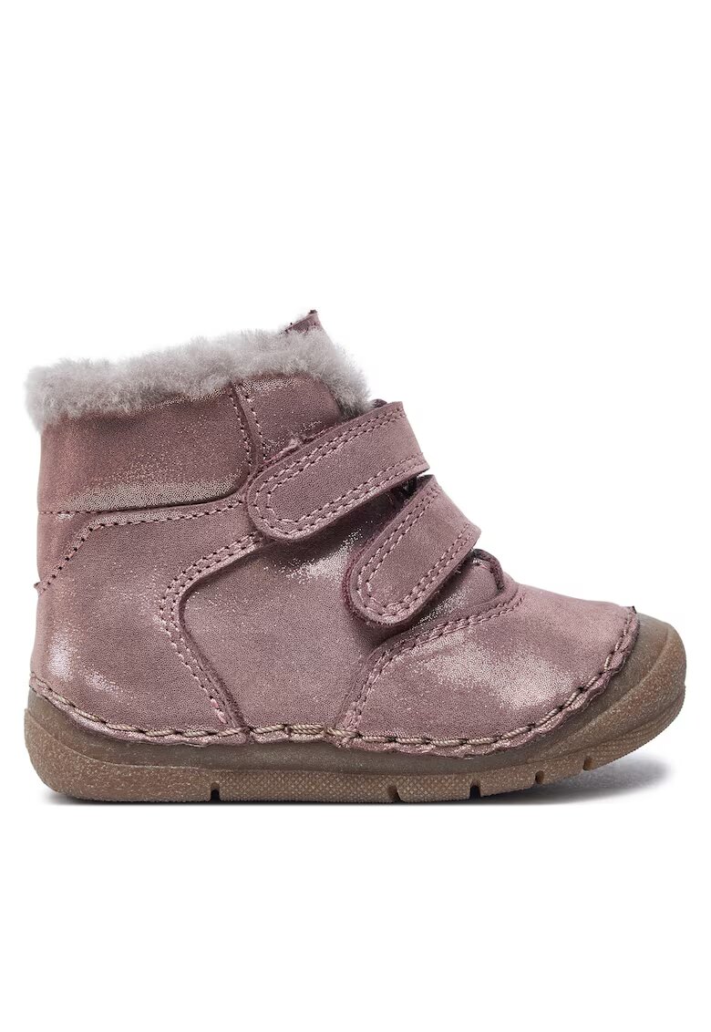 Froddo Ghete piele naturala roz - Roz