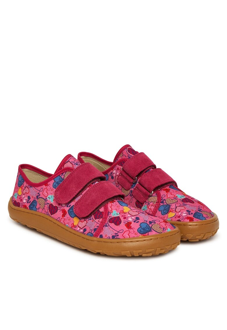 Froddo Pantofi fete G1700422-6 - Textil - Roz