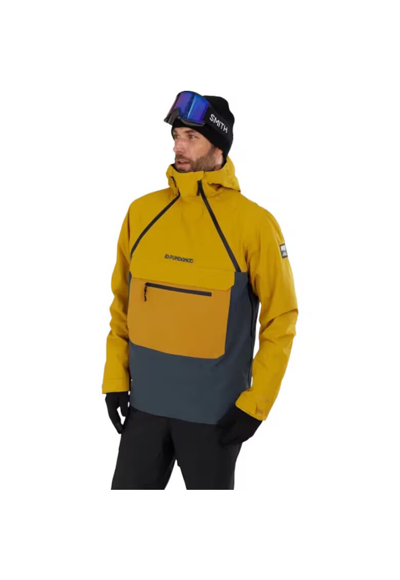 Fundango Geaca sport Hydra ECO Anorak - Galben - Galben