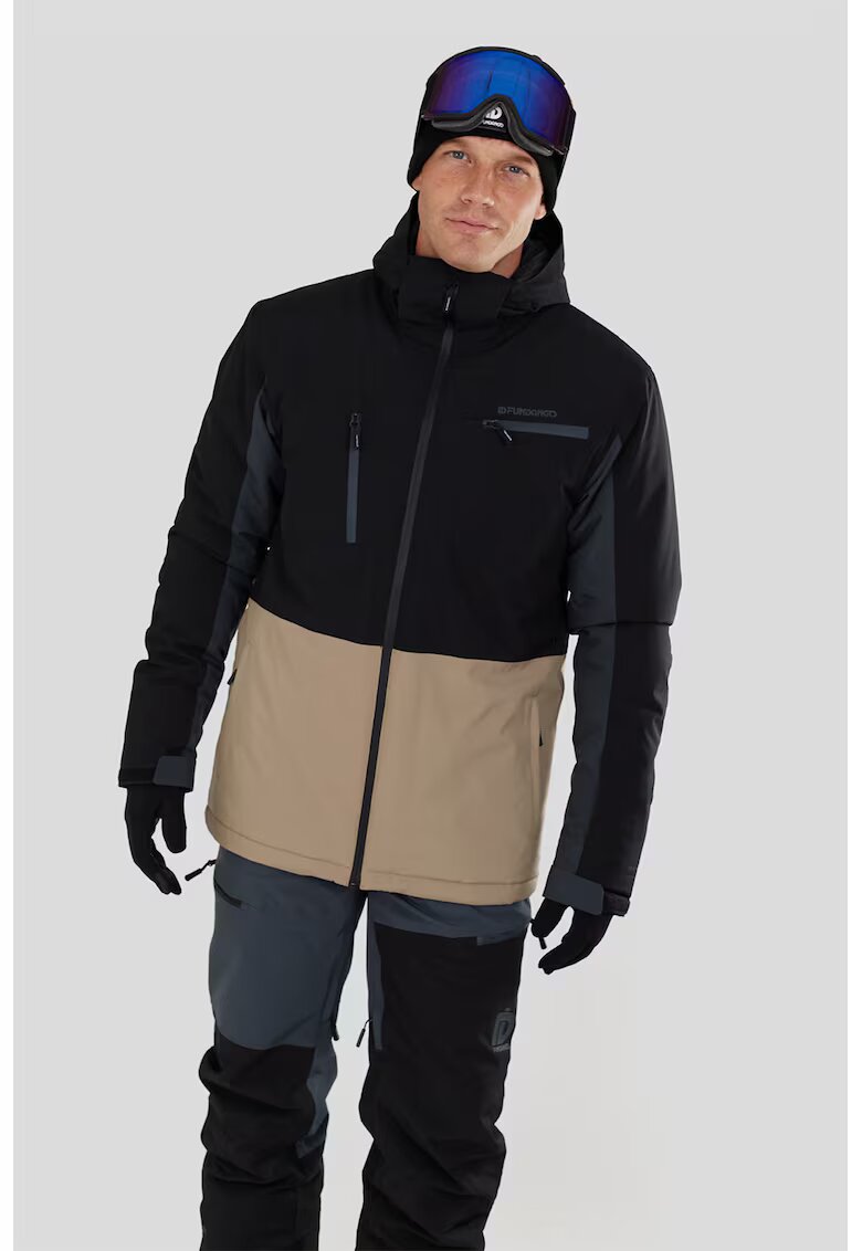 Fundango Jacheta pentru ski impermeabila Horatio Allmountain - Negru/Bej deschis