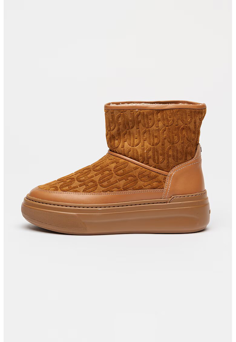 Furla Ghete slip-on Nuage - Maro scortisoara