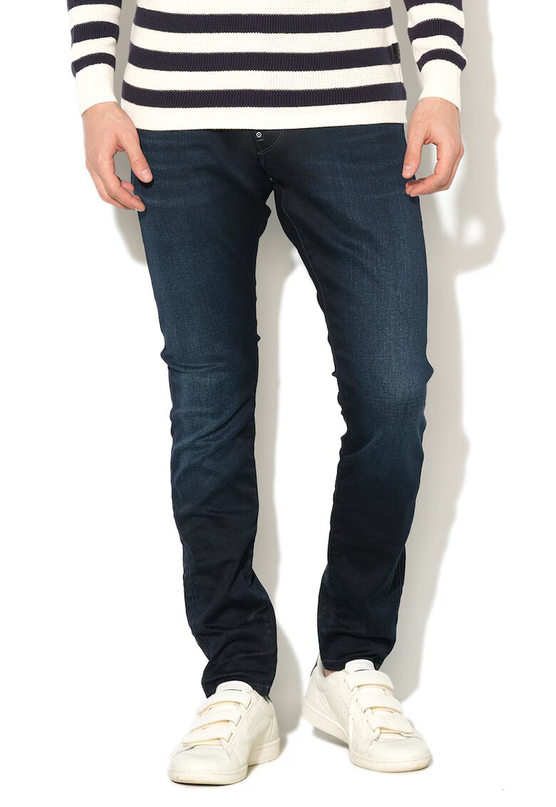 G-Star Blugi skinny fit Revend - Bleumarin