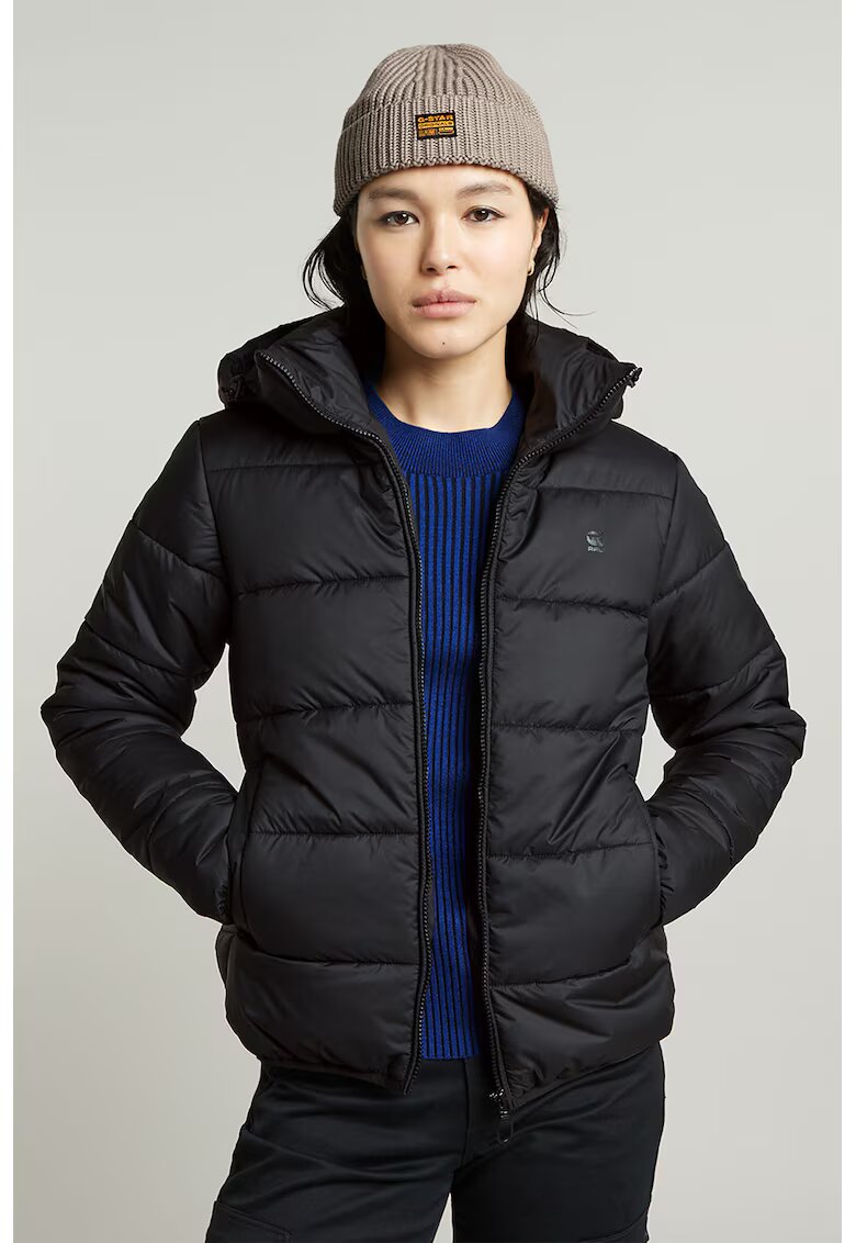 G-Star Geaca cu buzunare laterale - Negru