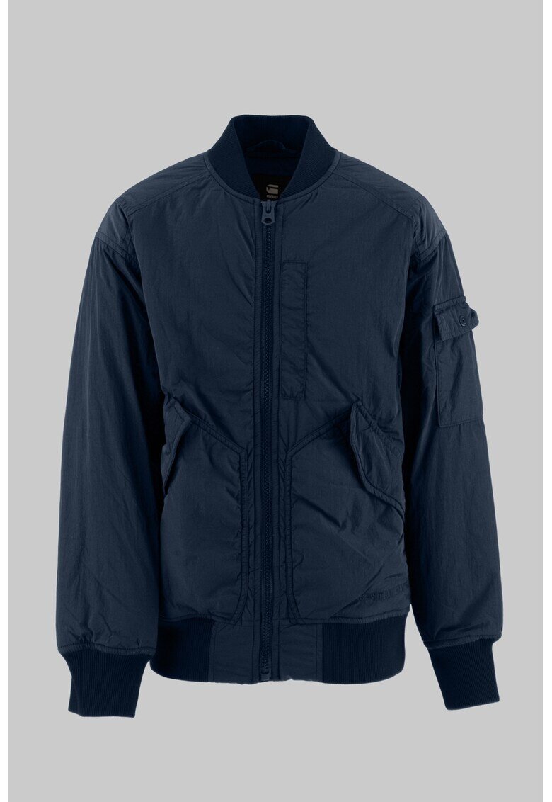 G-Star Jacheta bomber uni - Albastru inchis