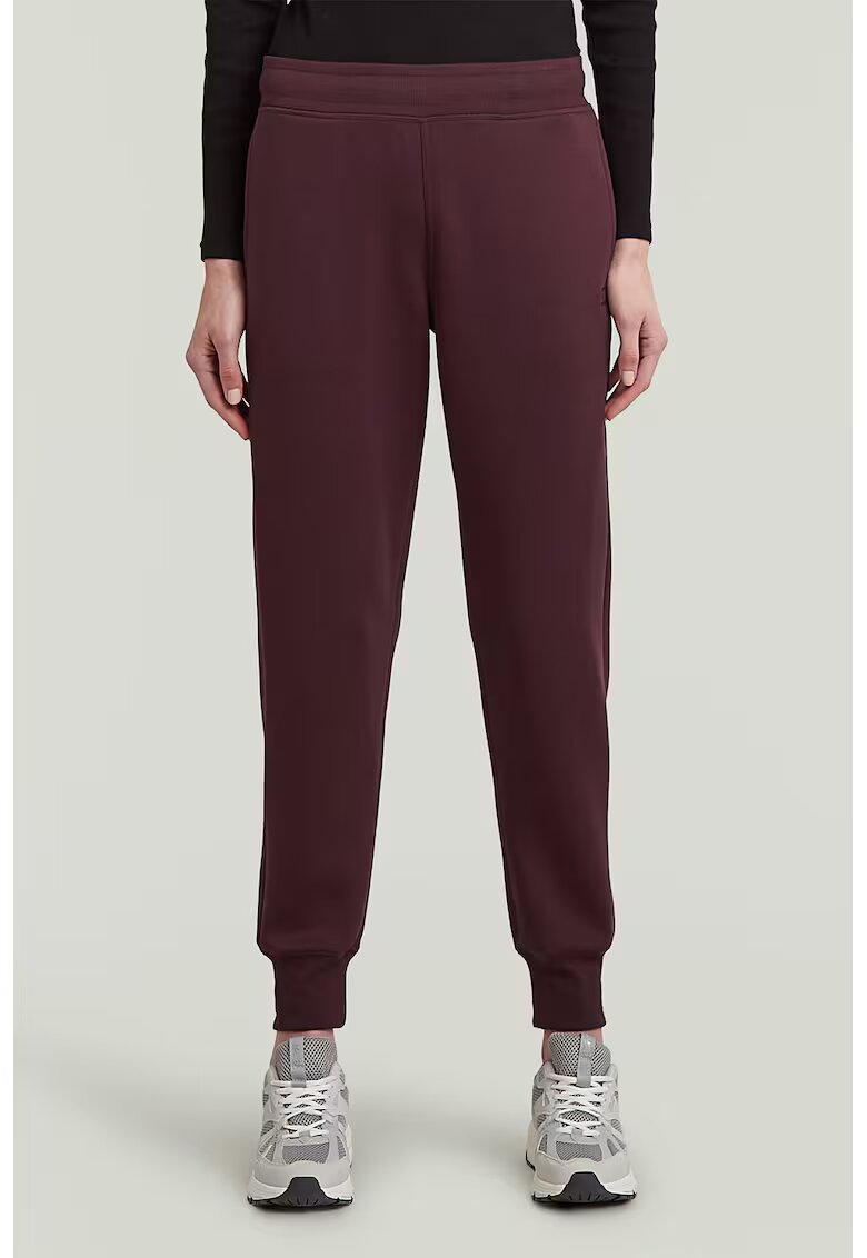 G-Star Pantaloni de trening conici Premium Core - Maro cognac