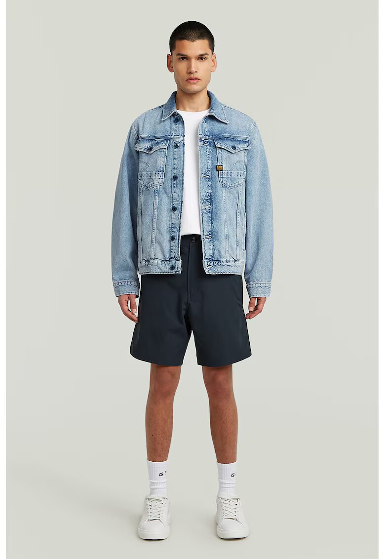 G-Star Pantaloni scurti uni relaxed fit - Bleumarin