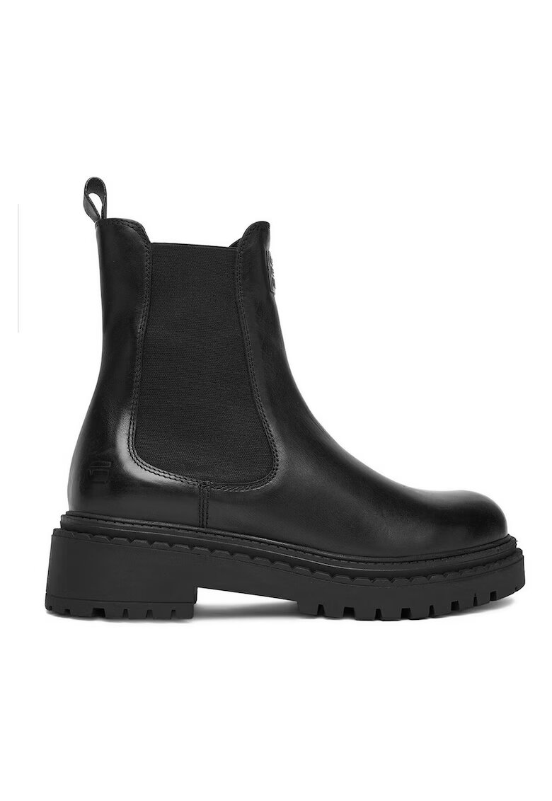 G-Star Raw Botine Chelsea dama - G Star Raw - piele naturala - negru - izolate termic -