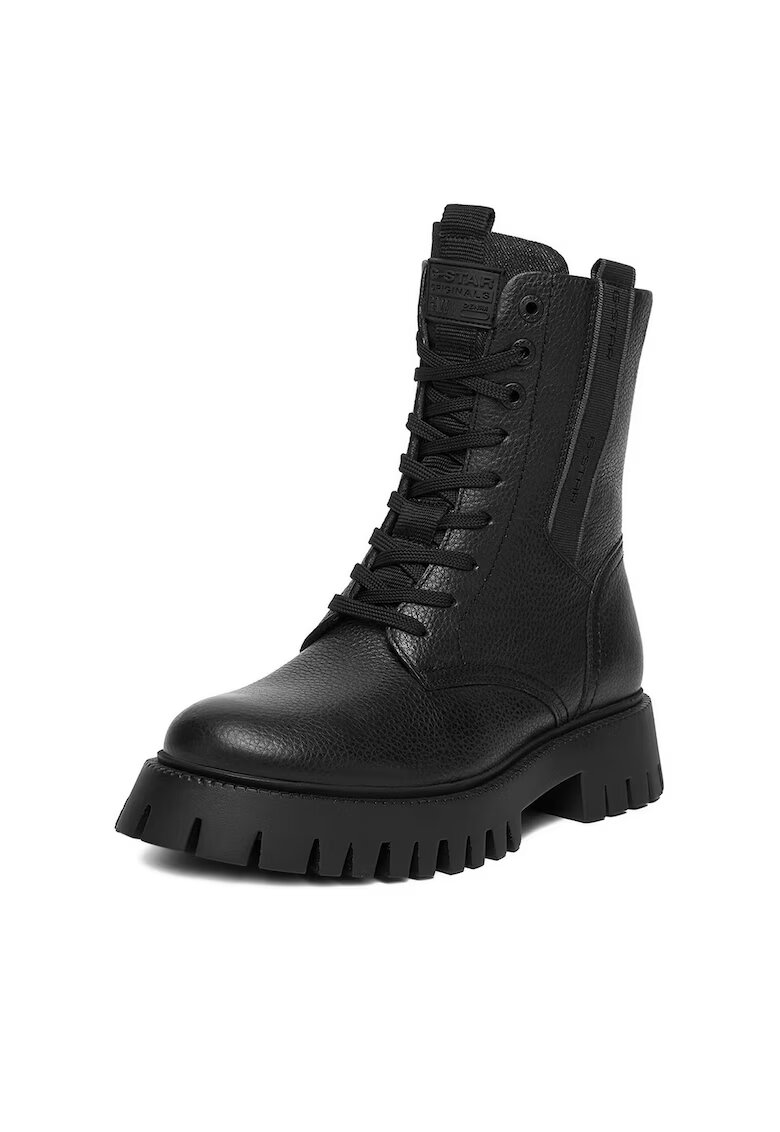 G-Star Raw Botine dama CEO-WI23-LADIES-02 - Piele naturala - Negru