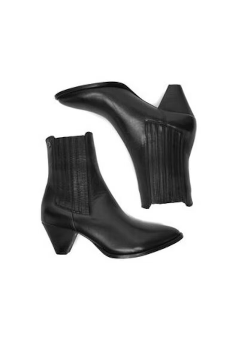 G-Star Raw Botine dama EO-ISIL-222FW87-1 - Piele naturala - Negru