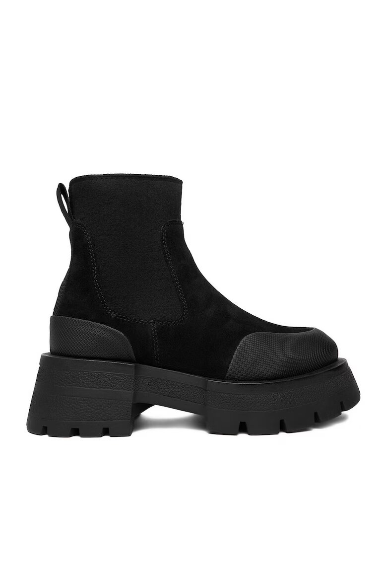 G-Star Raw Botine dama Piele naturala - Negru - Negru