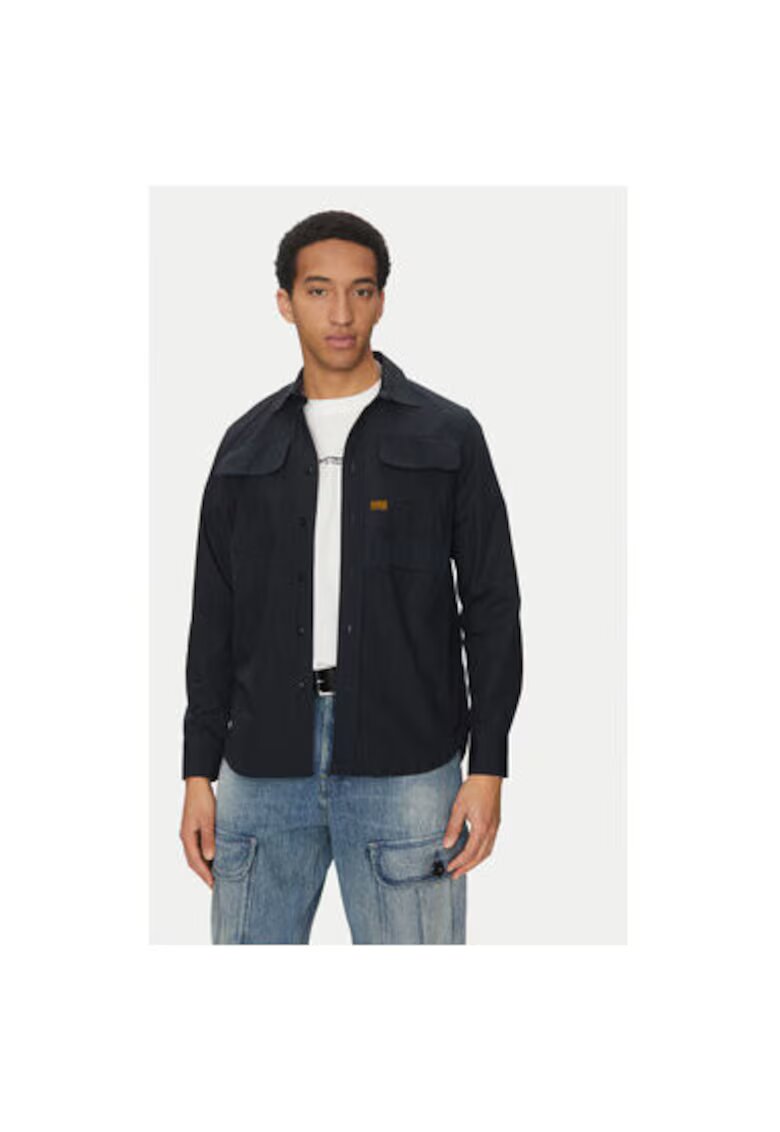 G-Star Raw Camasa barbati G Star Raw - D26470-C973 - Bumbac - Bleumarin - Bleumarin