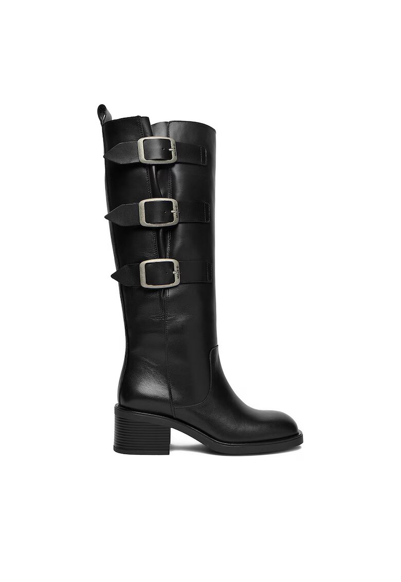 G-Star Raw Cizme dama piele naturala - negru - EO-GUNES-4772-25