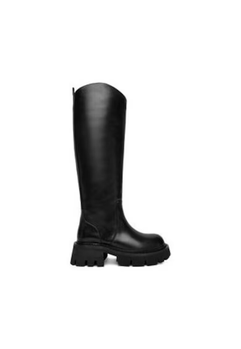 G-Star Raw Cizme dama piele naturala - negru - rotund -