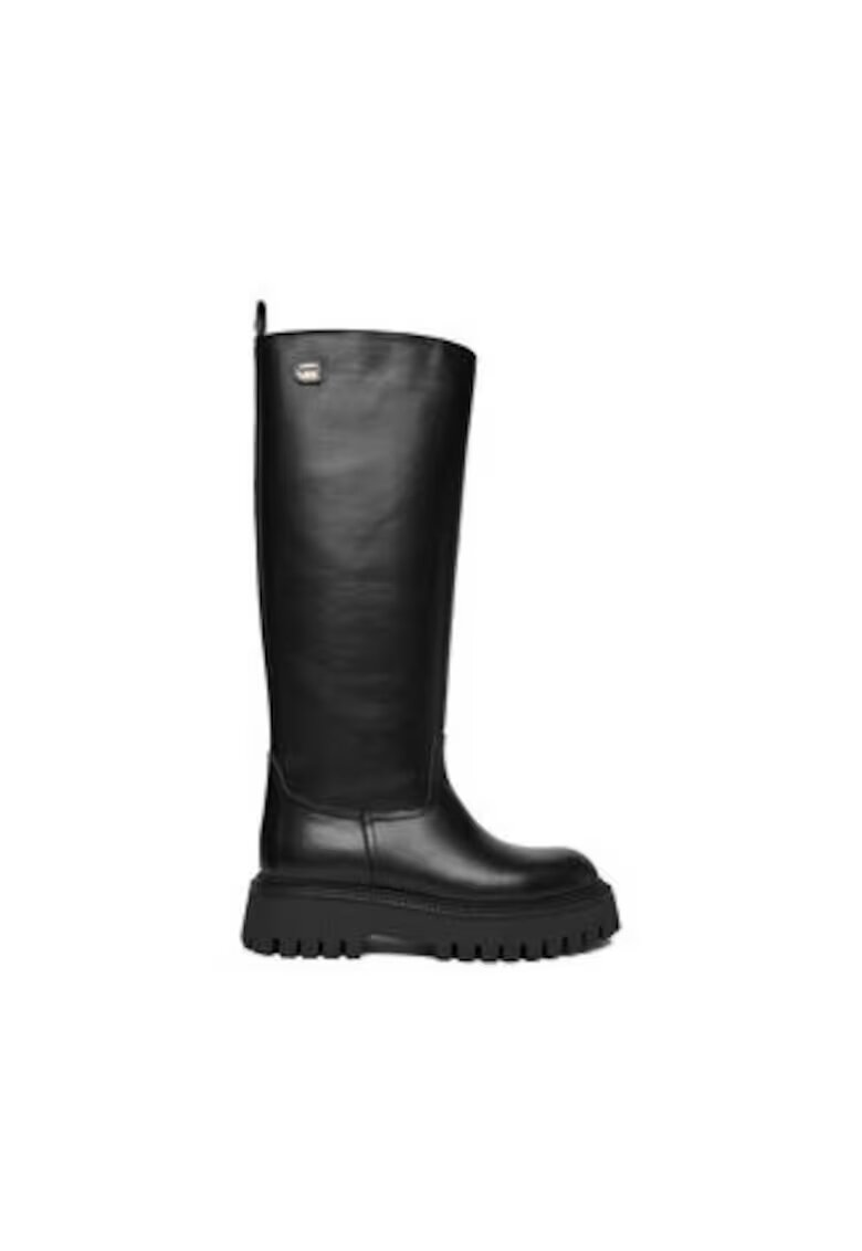 G-Star Raw Cizme dama slip-on - piele naturala - negru