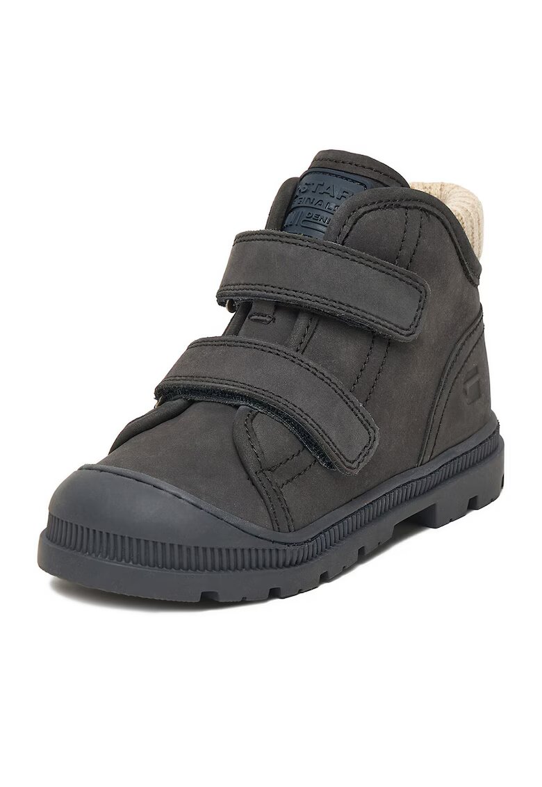 G-Star Raw Ghete baieti - piele naturala - bleumarin/negru