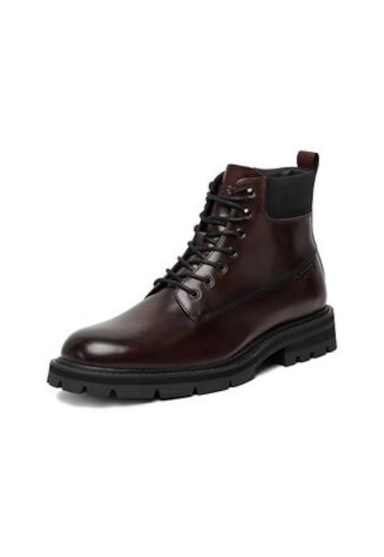 G-Star Raw Ghete barbati piele naturala - maro