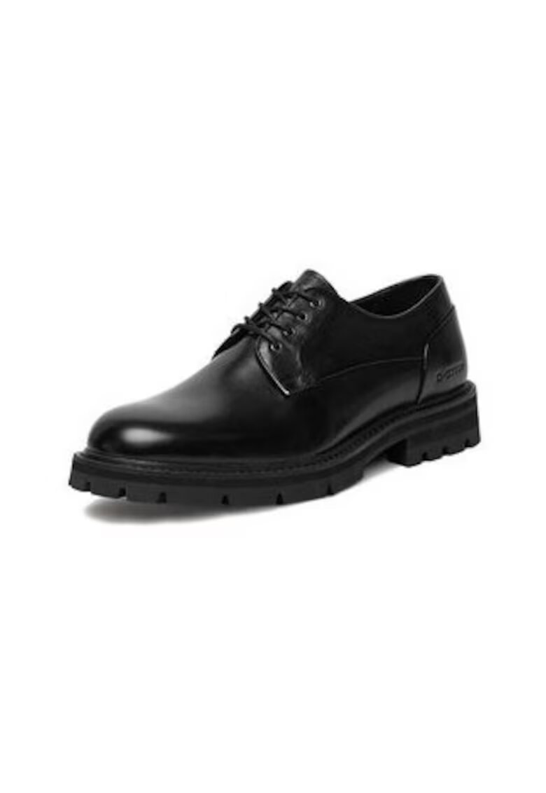 G-Star Raw Ghete barbati piele naturala negru