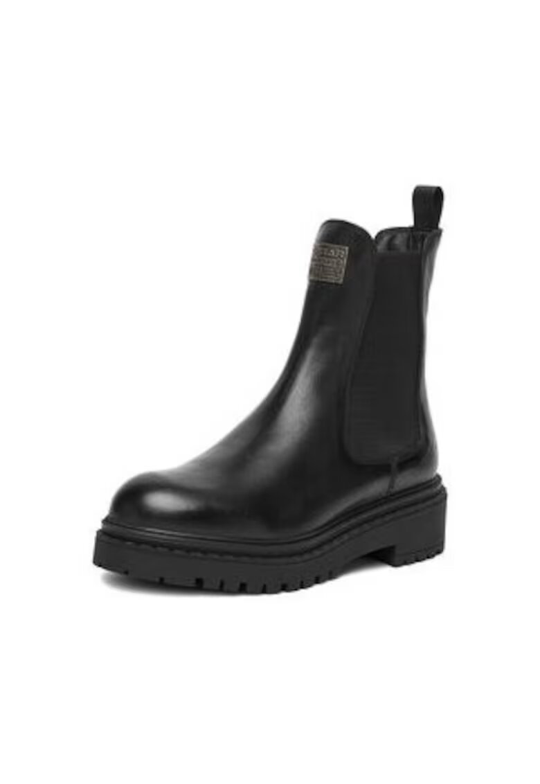 G-Star Raw Ghete dama EO-DAMLA-25FW26 - piele naturala - benzi elastice - negru