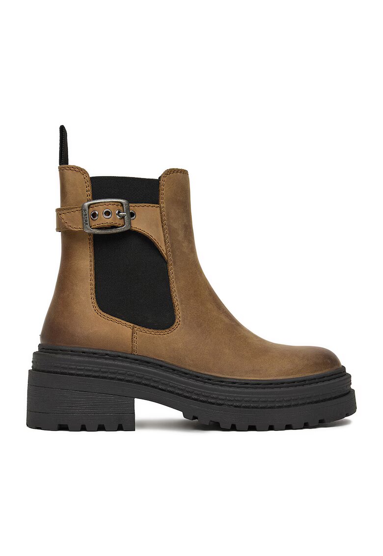 G-Star Raw Ghete dama - piele naturala - maro