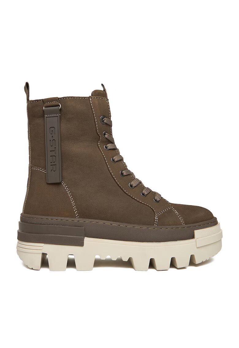G-Star Raw Ghete dama piele naturala - verde - CEO-WI16-PATTRICK-01