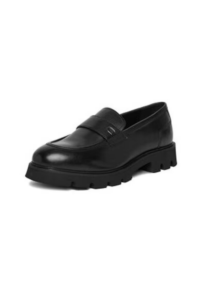 G-Star Raw Mocasini barbati - slip-on - elastic - negru - piele naturala