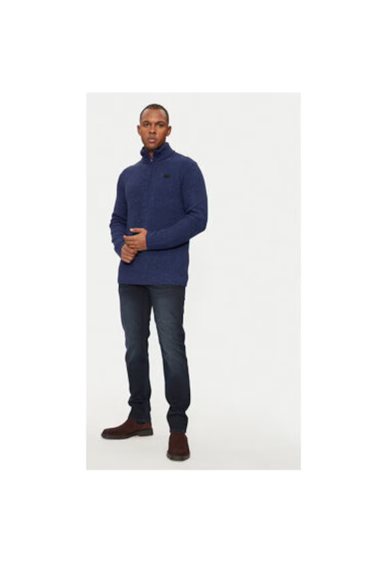 G-Star Raw Pulover barbati - G Star Raw - 304421969 - Poliamida/Viscoza/Lana - Albastru - Albastru