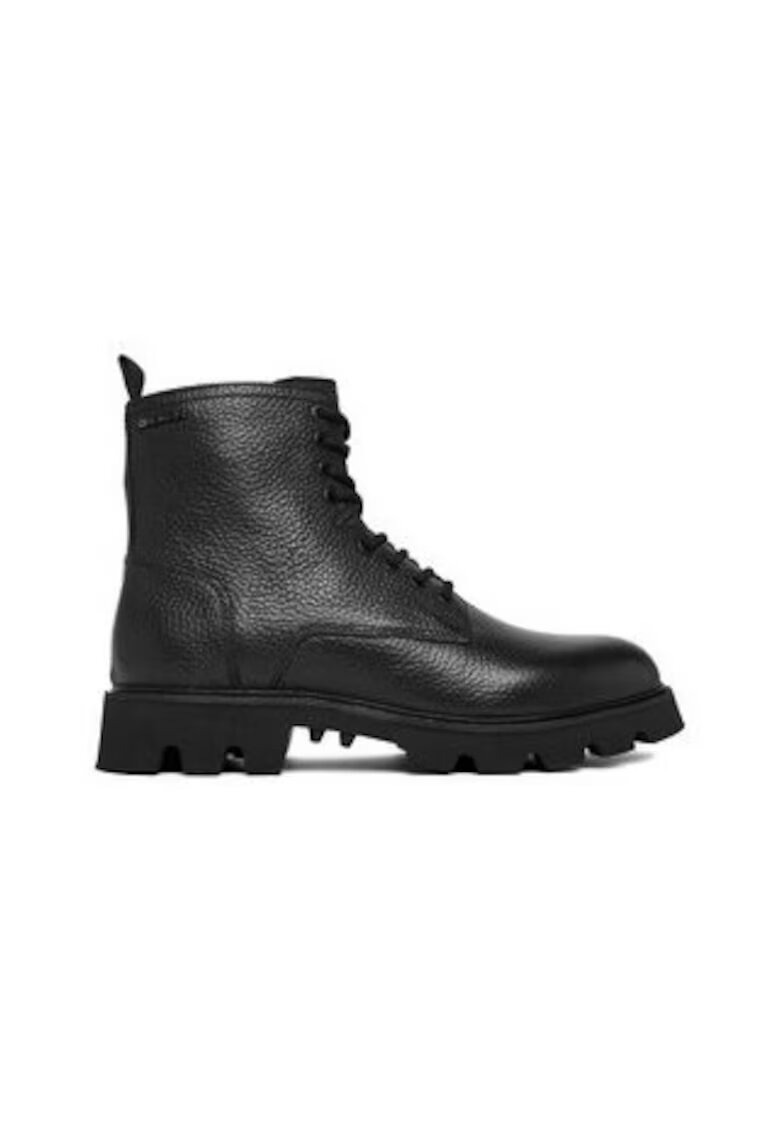 G-Star Raw Tenisi barbati piele naturala - negru - rotund